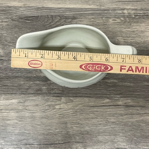 Pfaltzgraff Heirloom Gravy Boat – Vintage Stoneware Floral Pedestal Server‎ - Picture 7 of 8